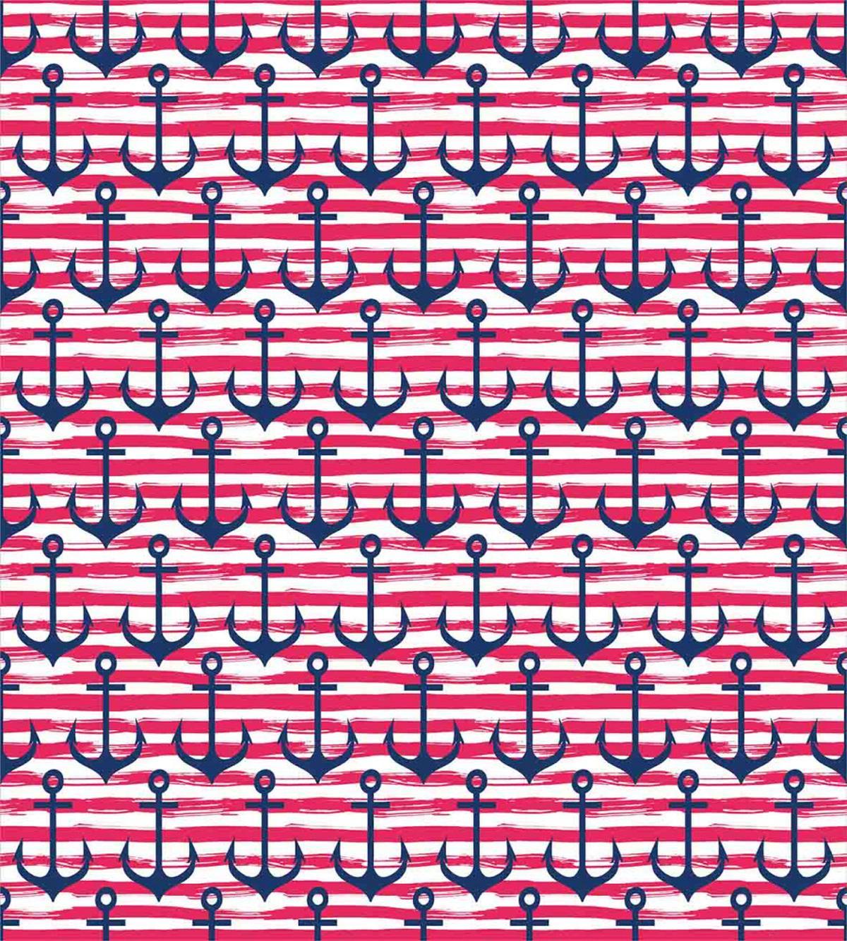 Blue Anchors — Pattern