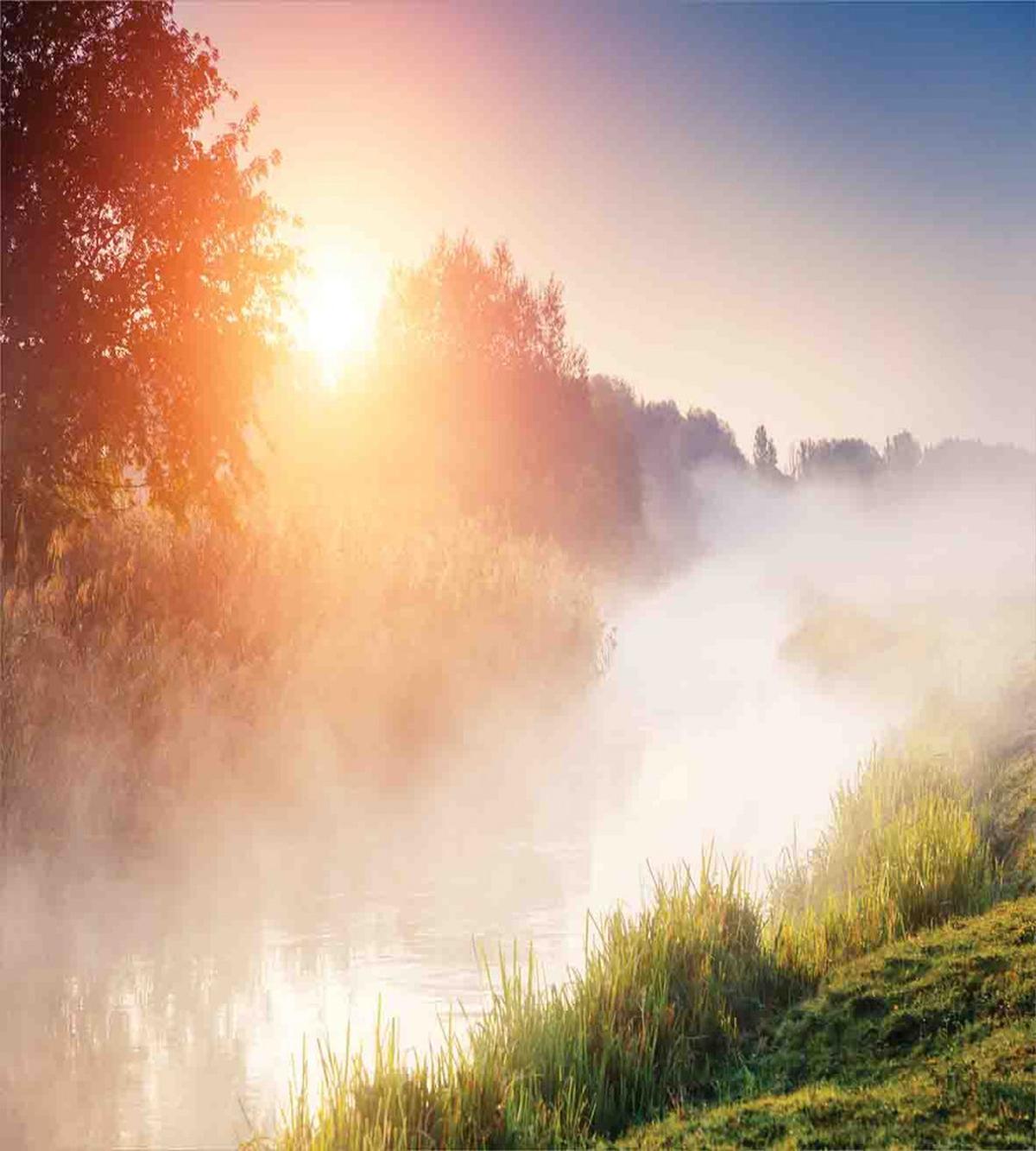 Sunbeams Foggy Mountain — Pattern