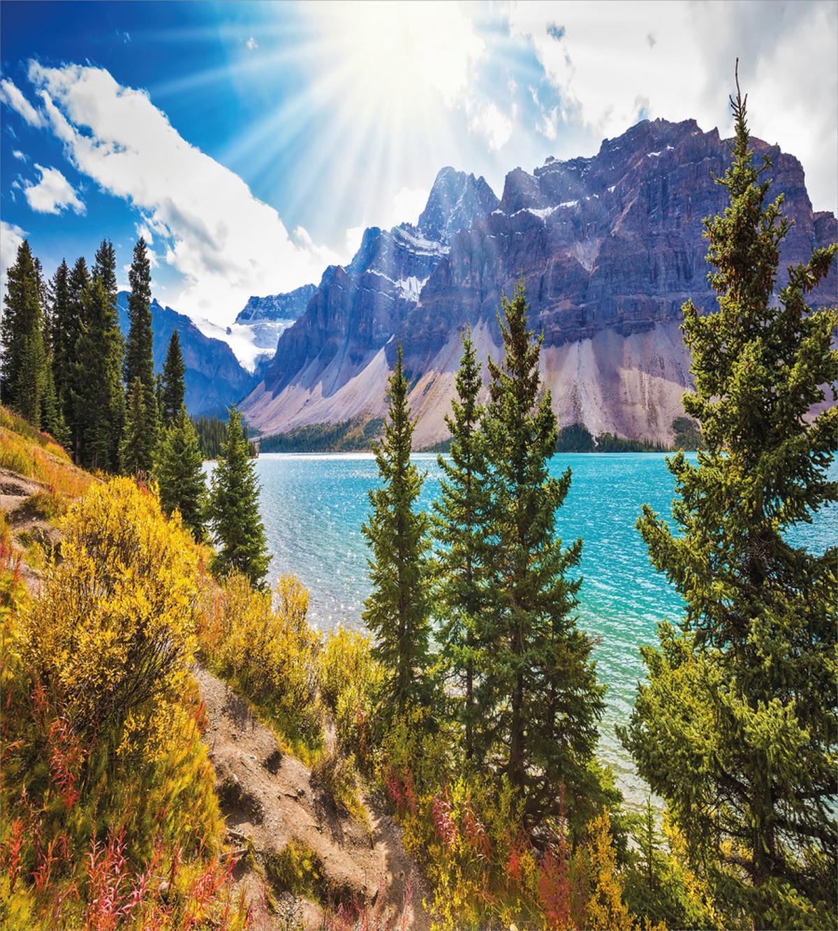 Canadian Glacial Lake — Pattern