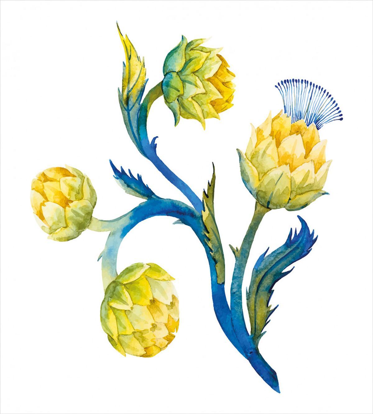 Floral Bouquet Art — Pattern