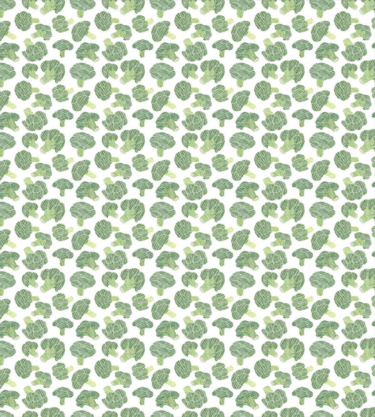 Hatched Broccoli Pattern — Pattern