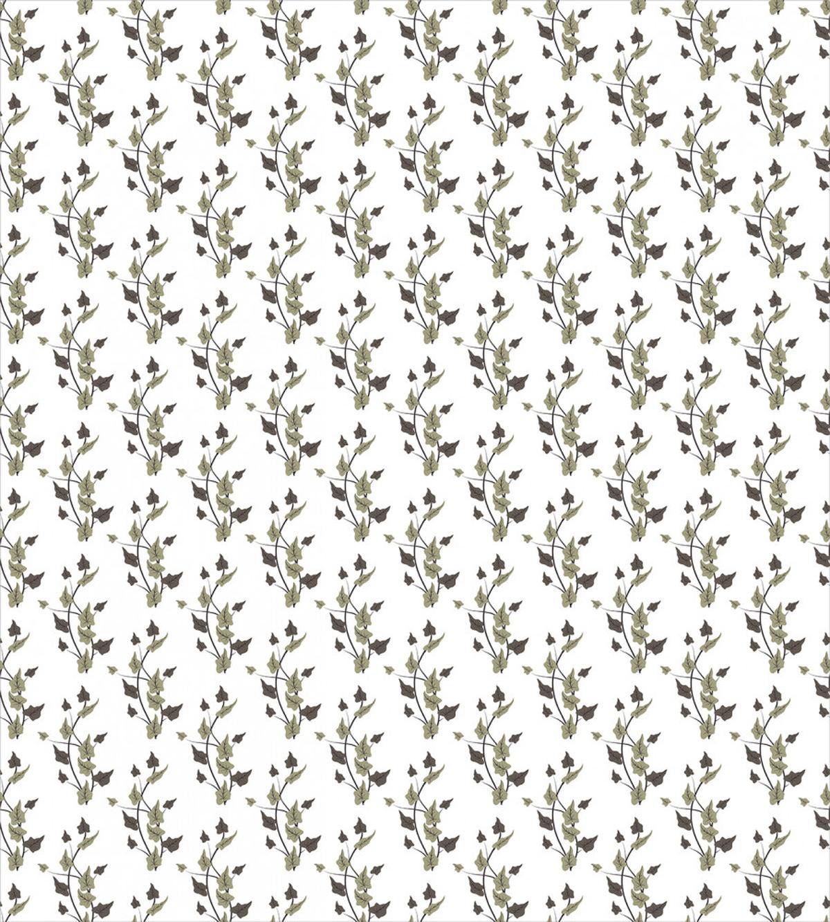 Curvy Plants Dark Leaves — Pattern