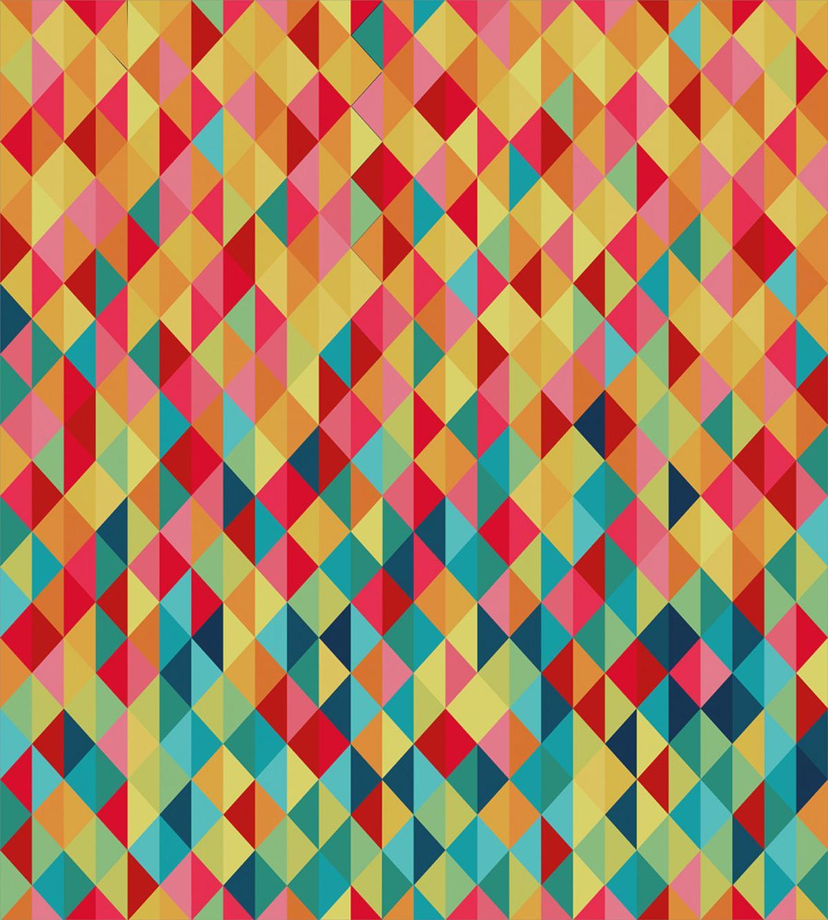 Triangles Fractal Aztec — Pattern