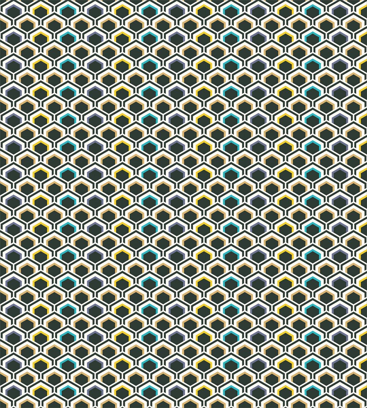 Hexagonal Overlapping — Pattern