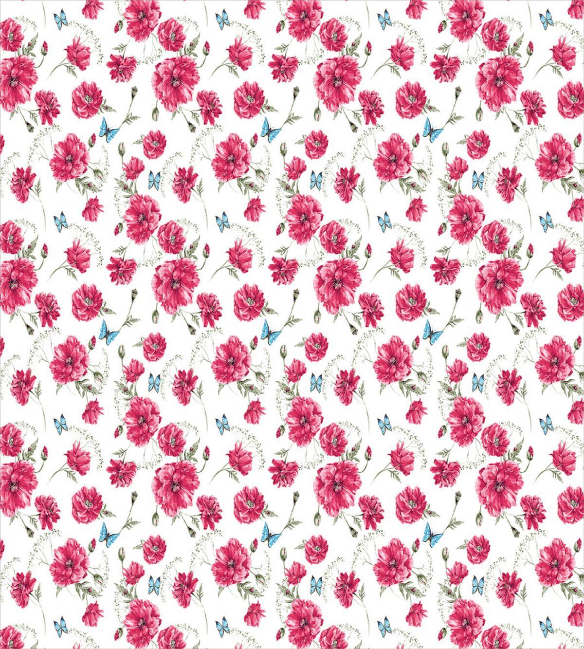 Poppy Flora Blossoms — Pattern