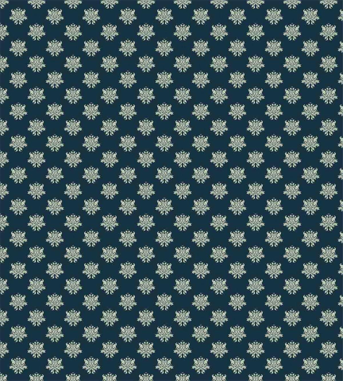 Damask Swirls Leaves — Pattern