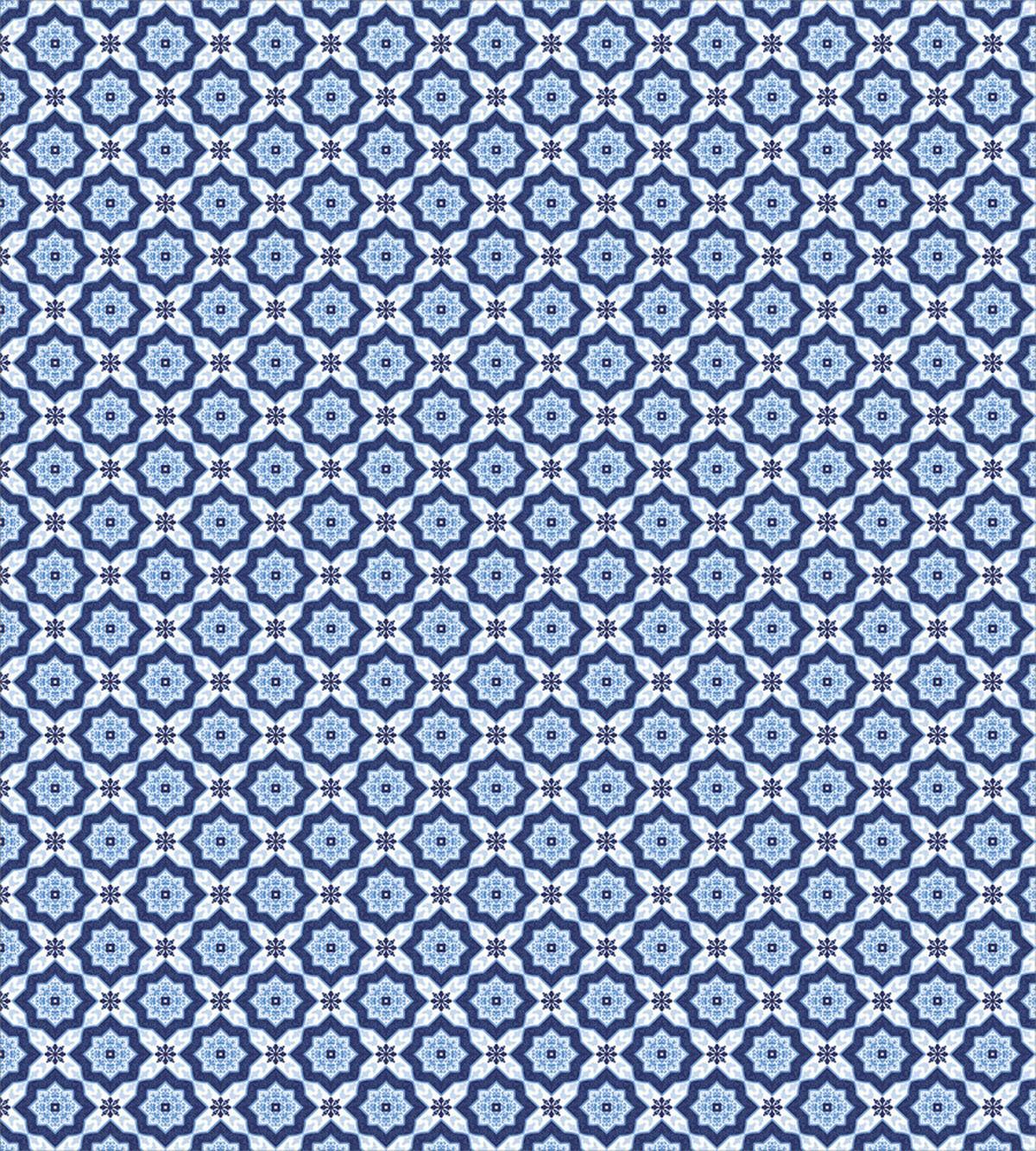 Diagonal Azuejo Motif — Pattern