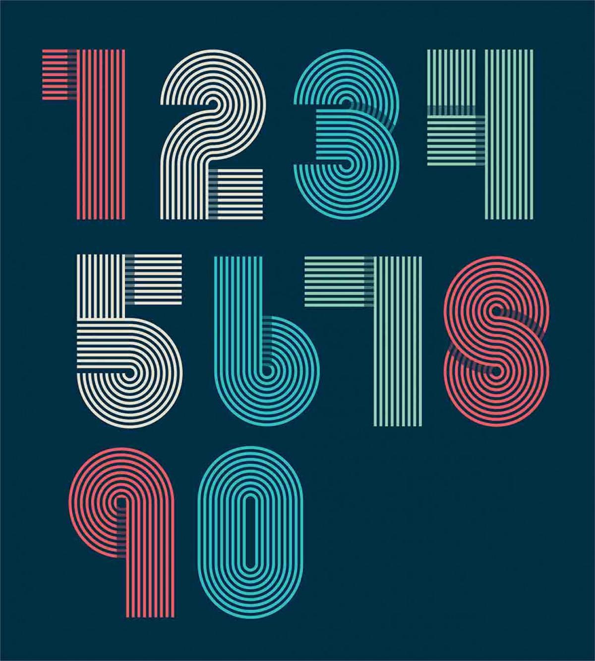 Retro Striped Funky — Pattern