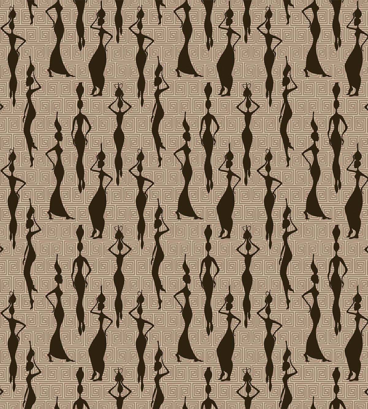 Woman Carry Water Vases — Pattern
