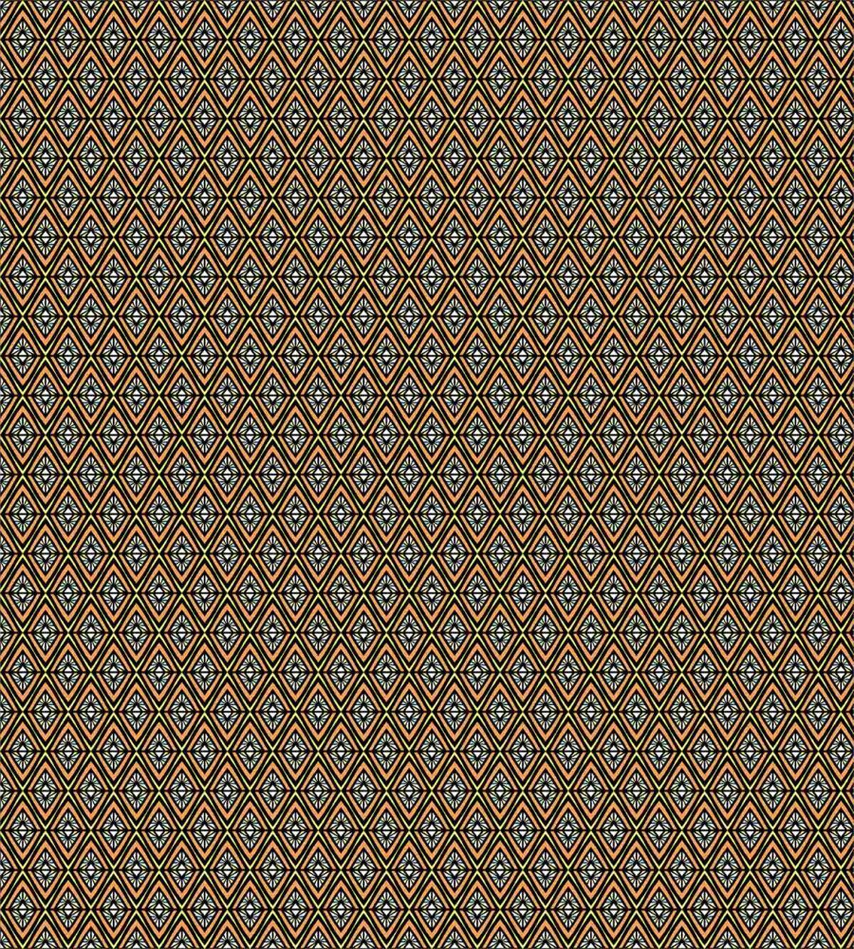Rhombuses Stained Glass — Pattern