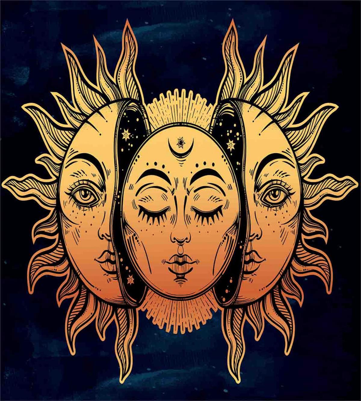 Mystic Moon Sun — Pattern