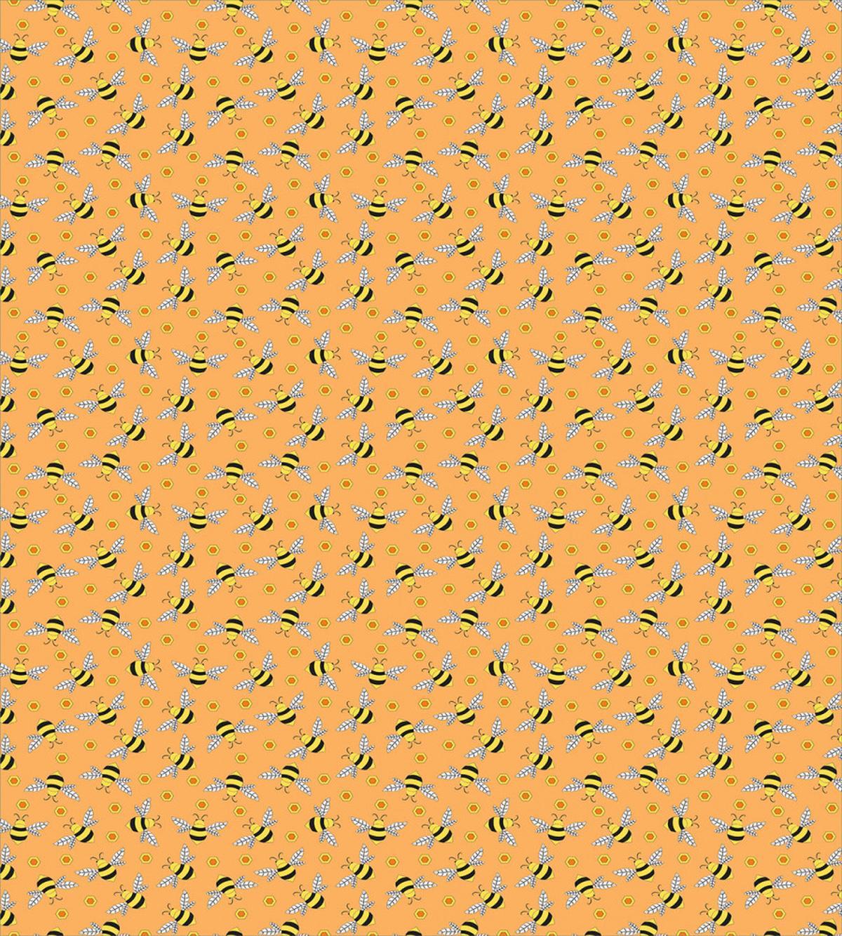 Flies and Hexagon Shapes — Pattern