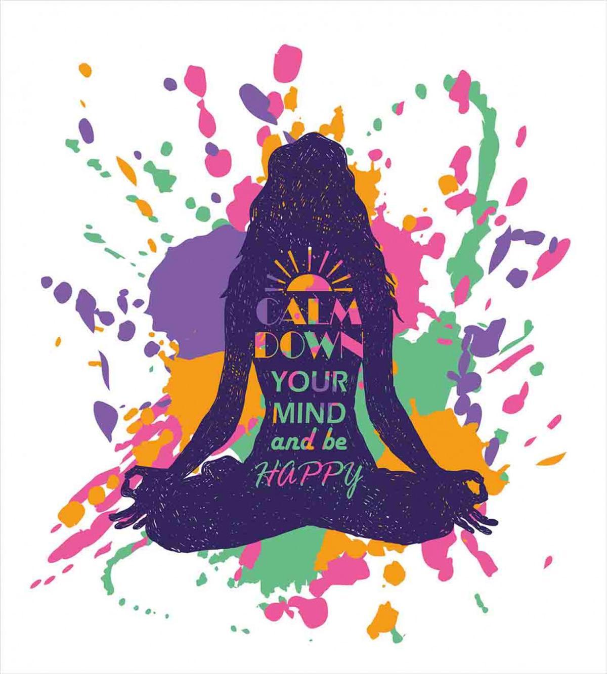 Happy Words Calm — Pattern