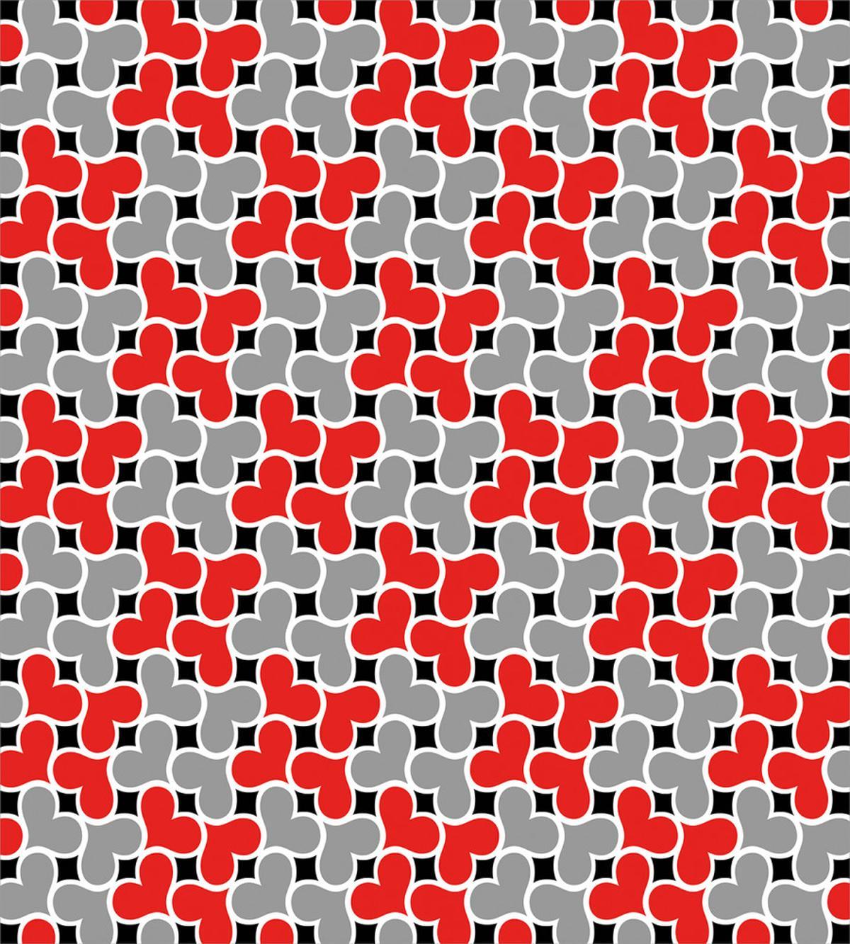 Intricate Curvy Hearts — Pattern