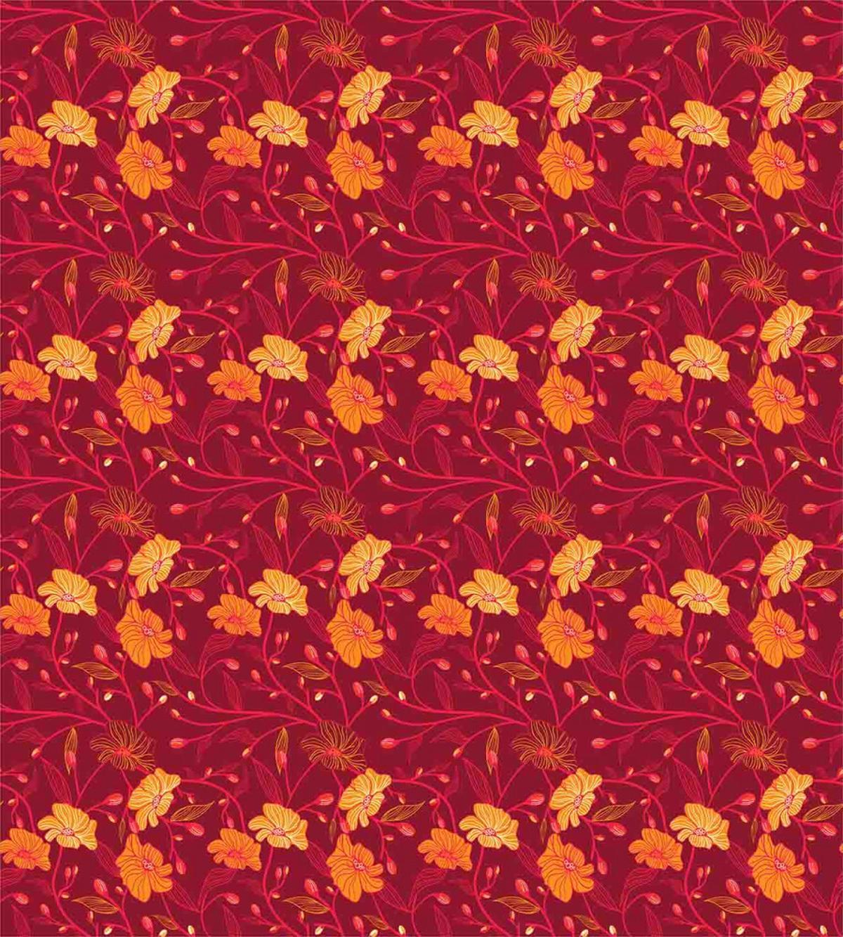 Blossoming Twigs Buds — Pattern