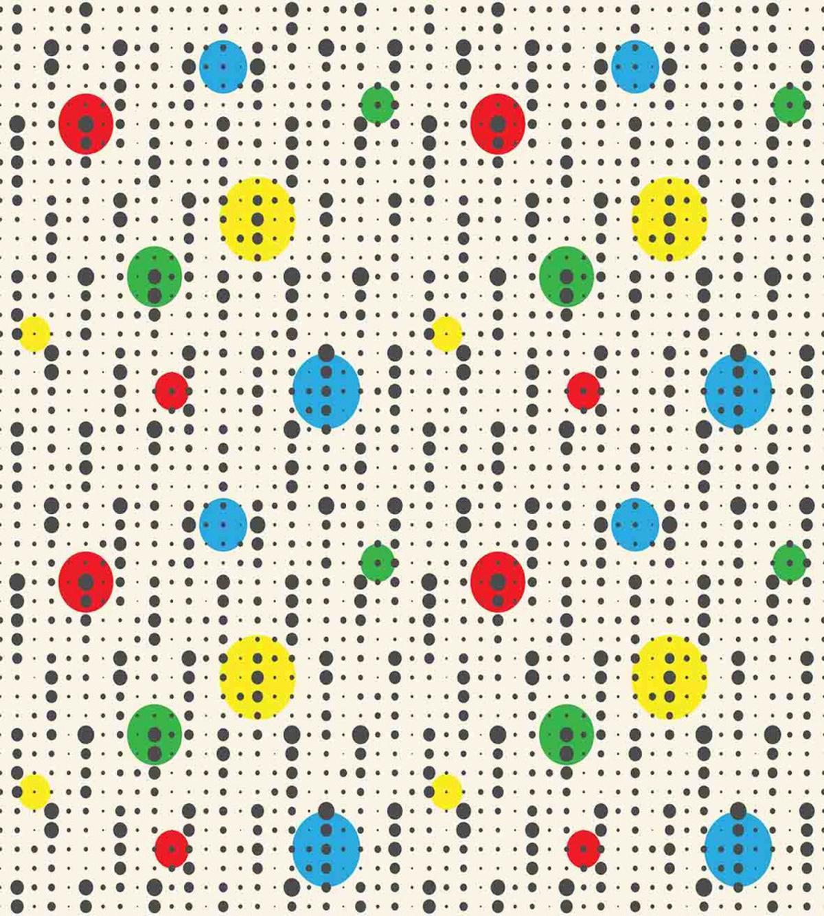 Simplistic Colored Dots — Pattern