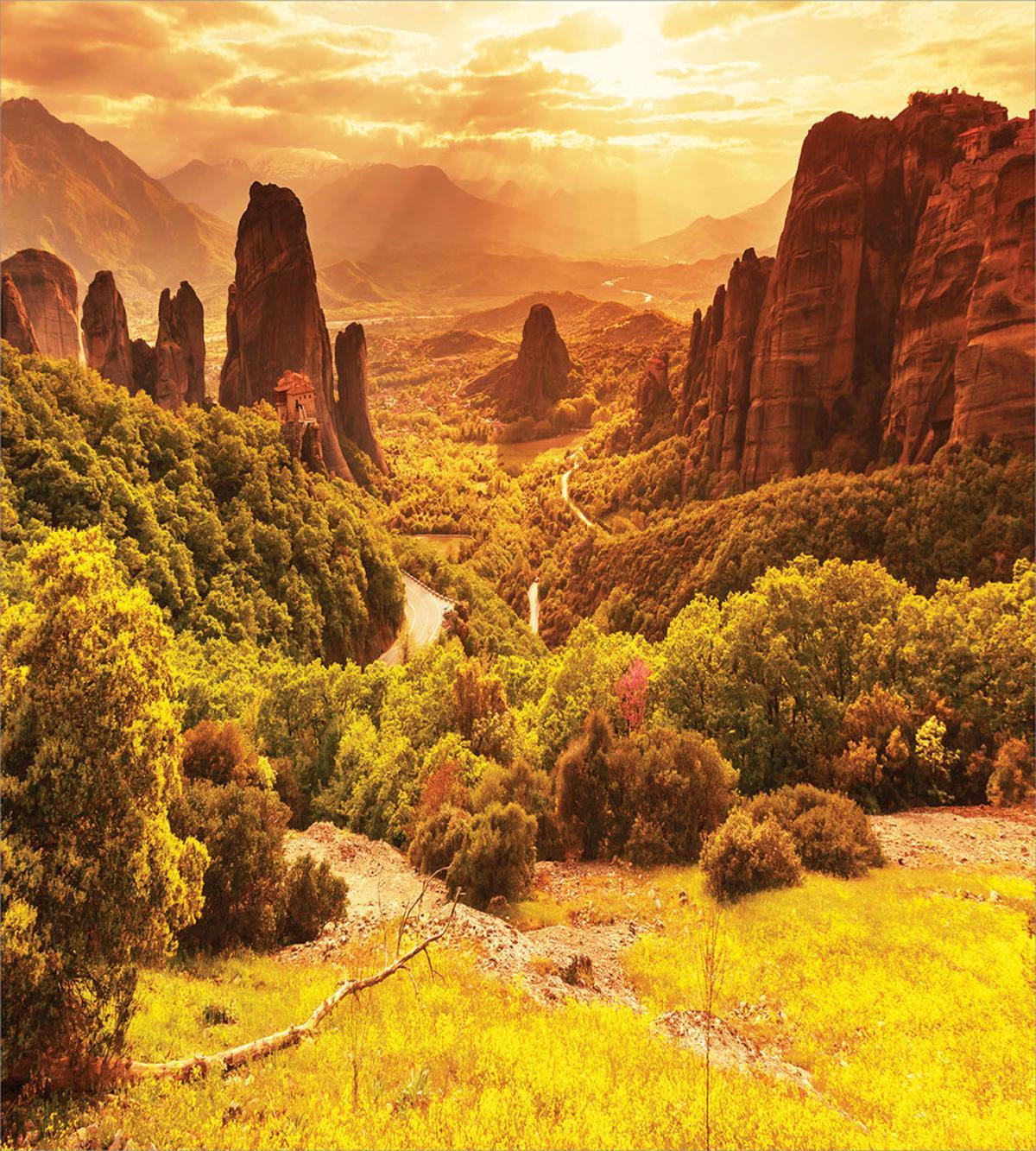 Monasteries in Greece — Pattern