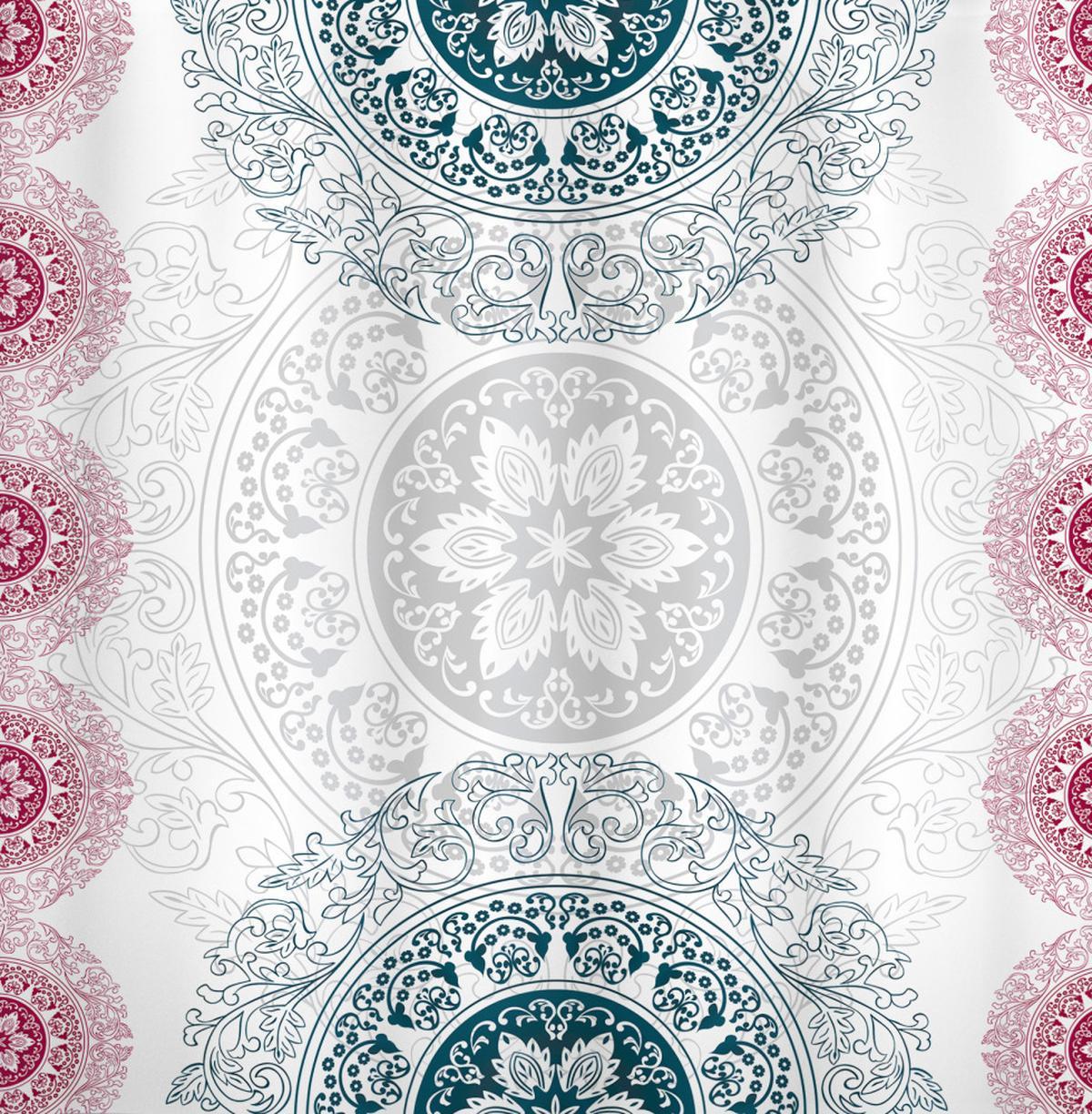 Botanical Detailed Artistic Medallion — Pattern