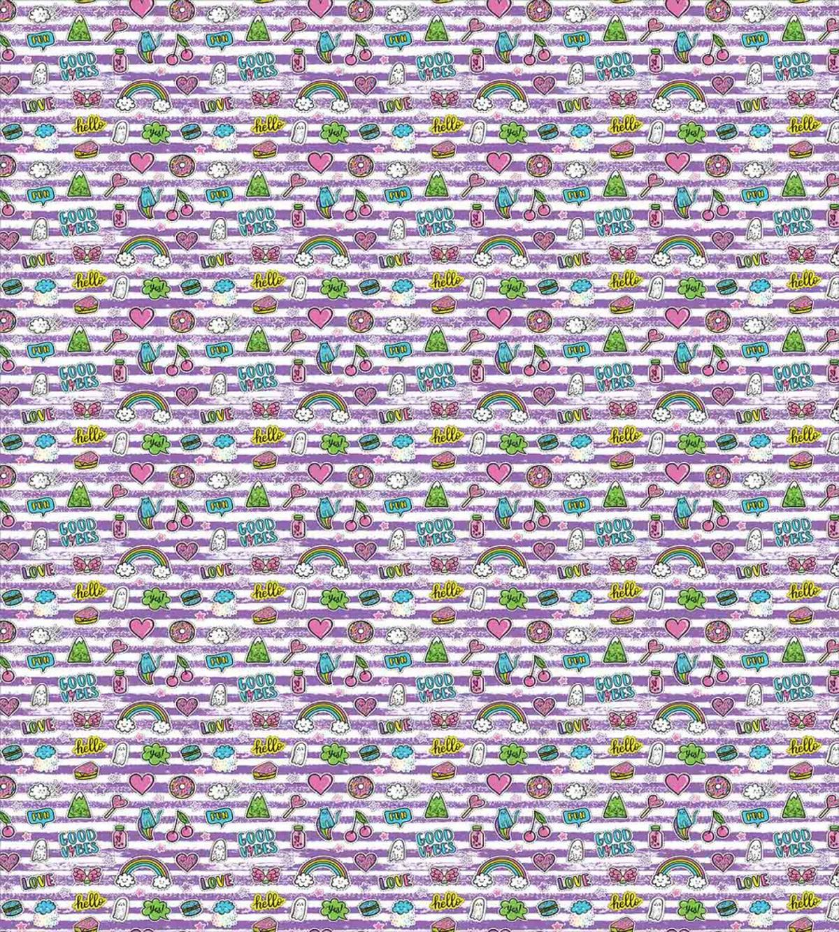Retro Cartoon Cheer — Pattern