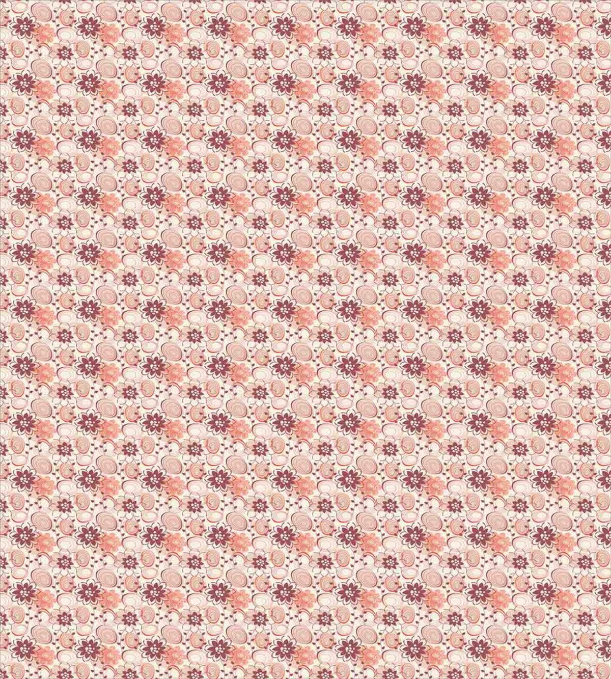 Abstract Blooms Circles — Pattern