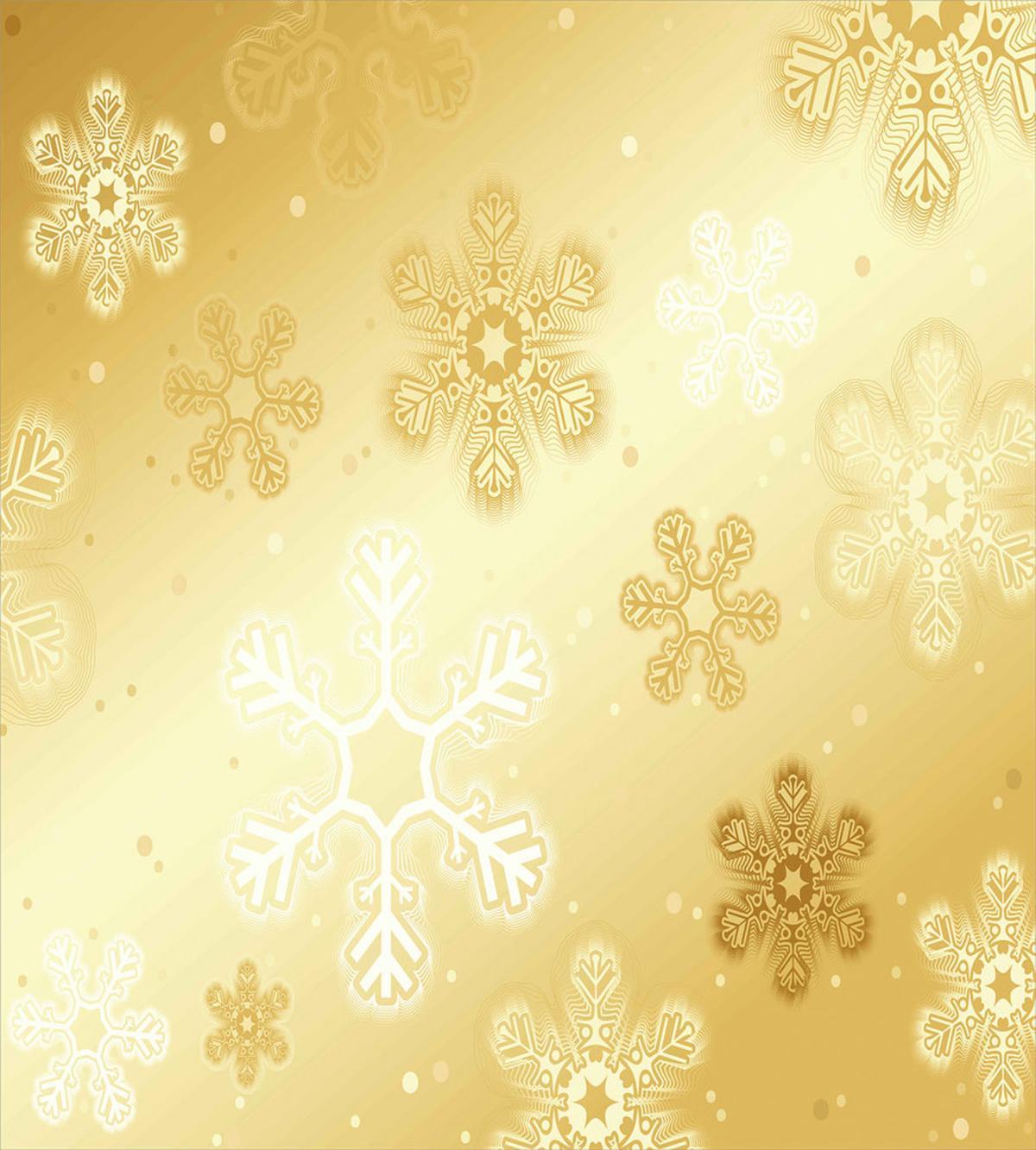 Snowflakes Noel Yule — Pattern