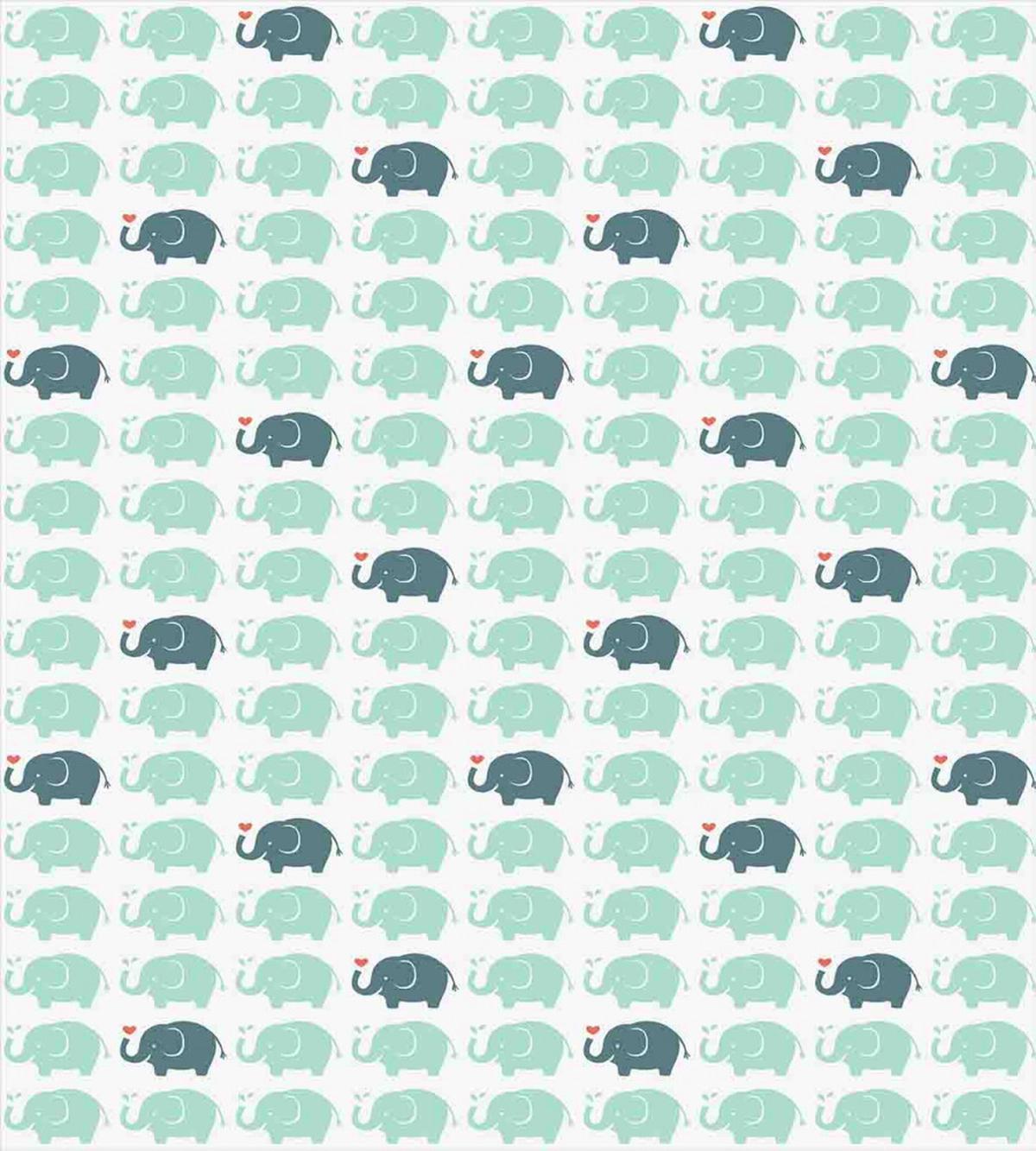 Cartoon Elephant — Pattern
