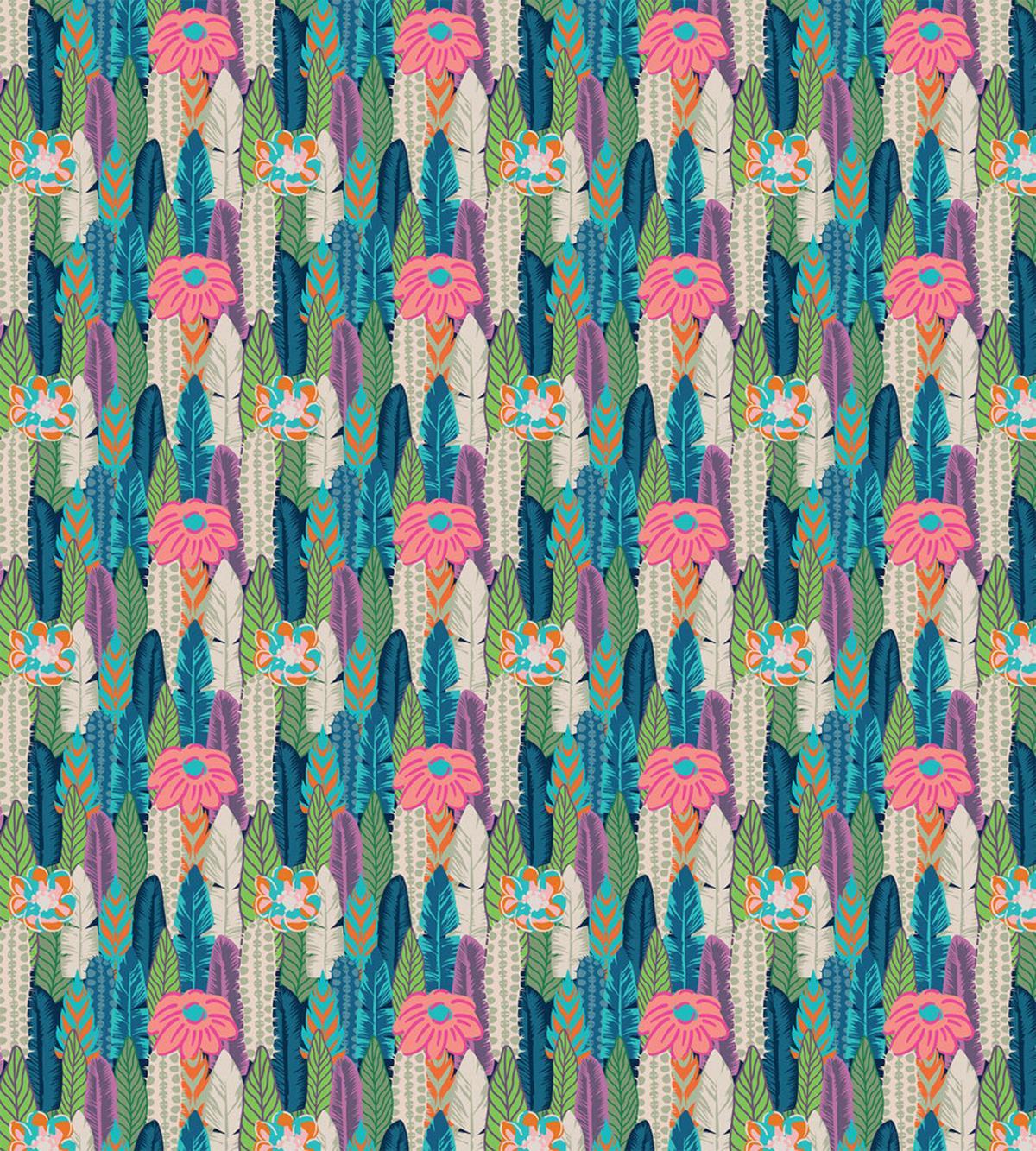 Pastel Succulents Flowers — Pattern