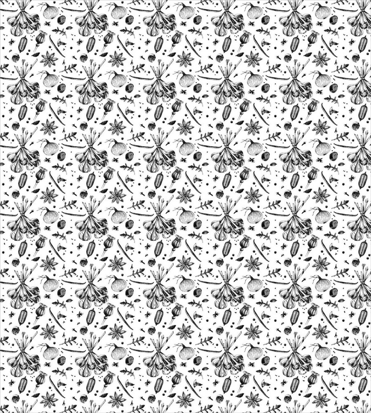 Cuisine Spices Forest Herbs — Pattern