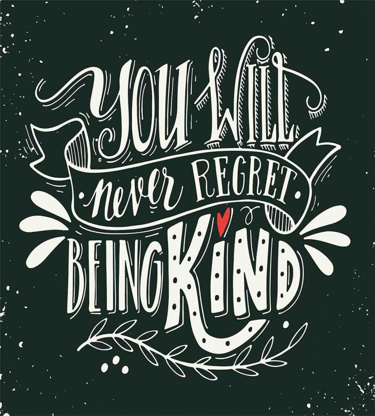 Kind Inspirational Phrase — Pattern