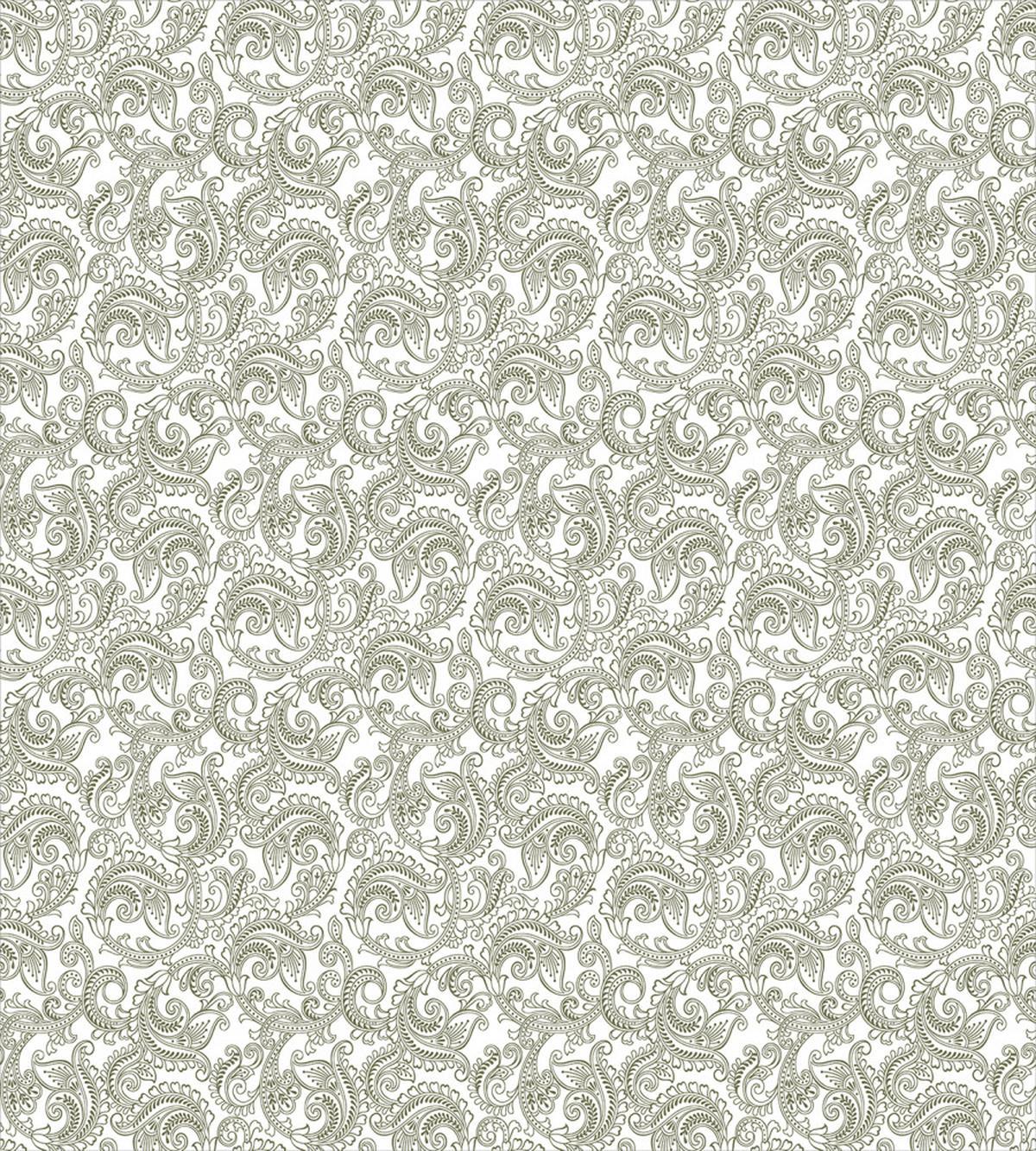 Damask with Ethnic — Pattern