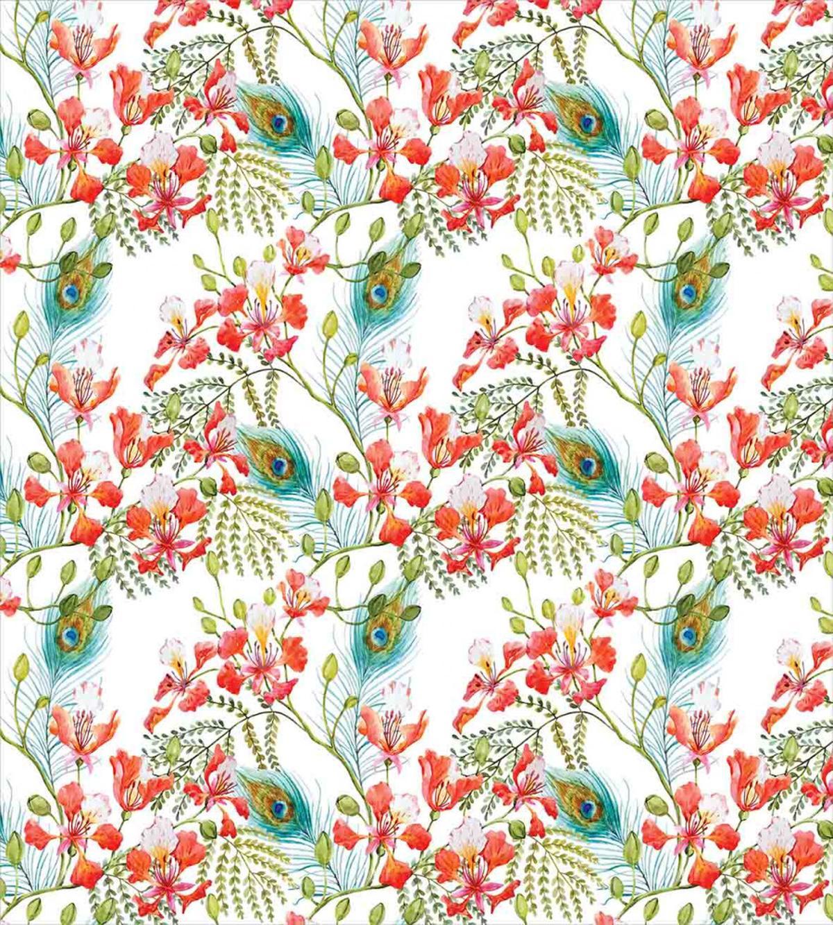 Peacock Feather Petunia — Pattern