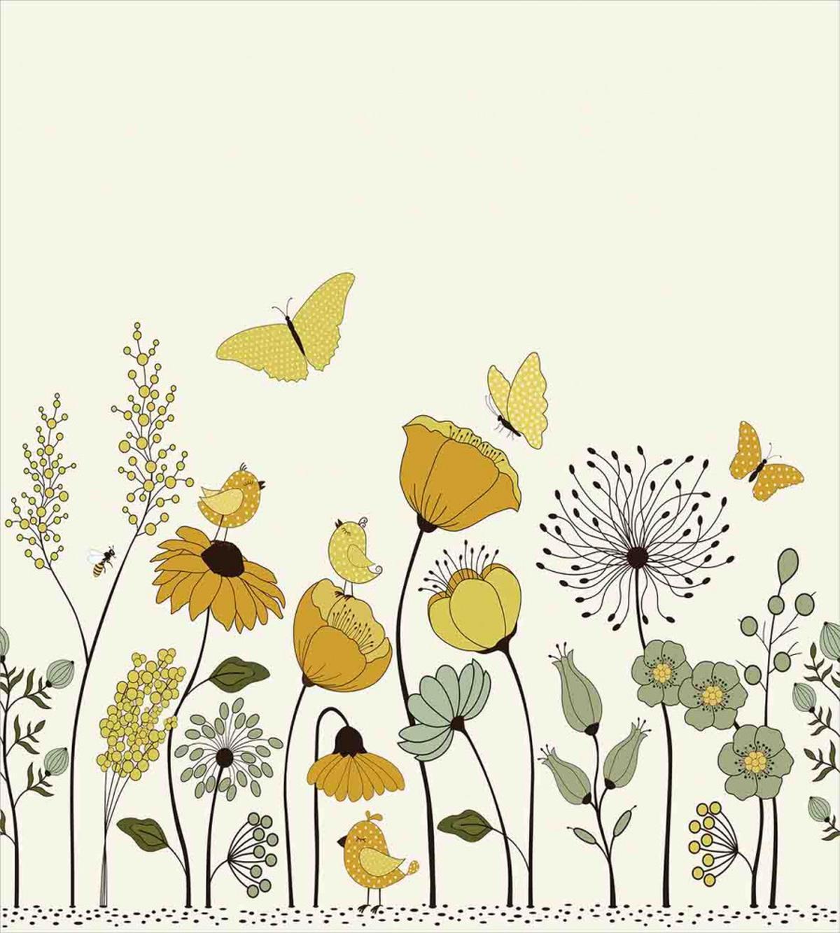 Dot Winged Butterflies — Pattern
