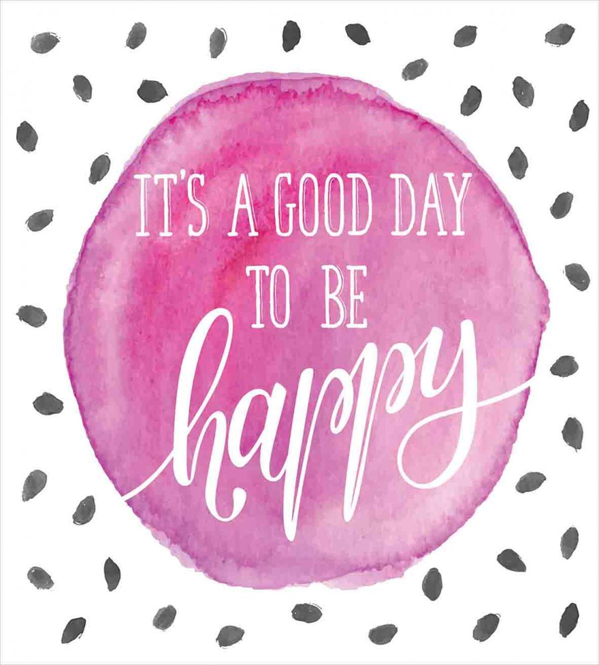 Watercolor Spot with Words — Pattern