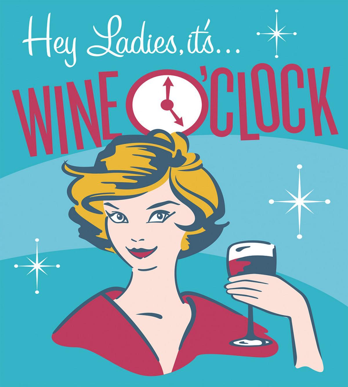 Ladies It's Wine O'clock — Pattern