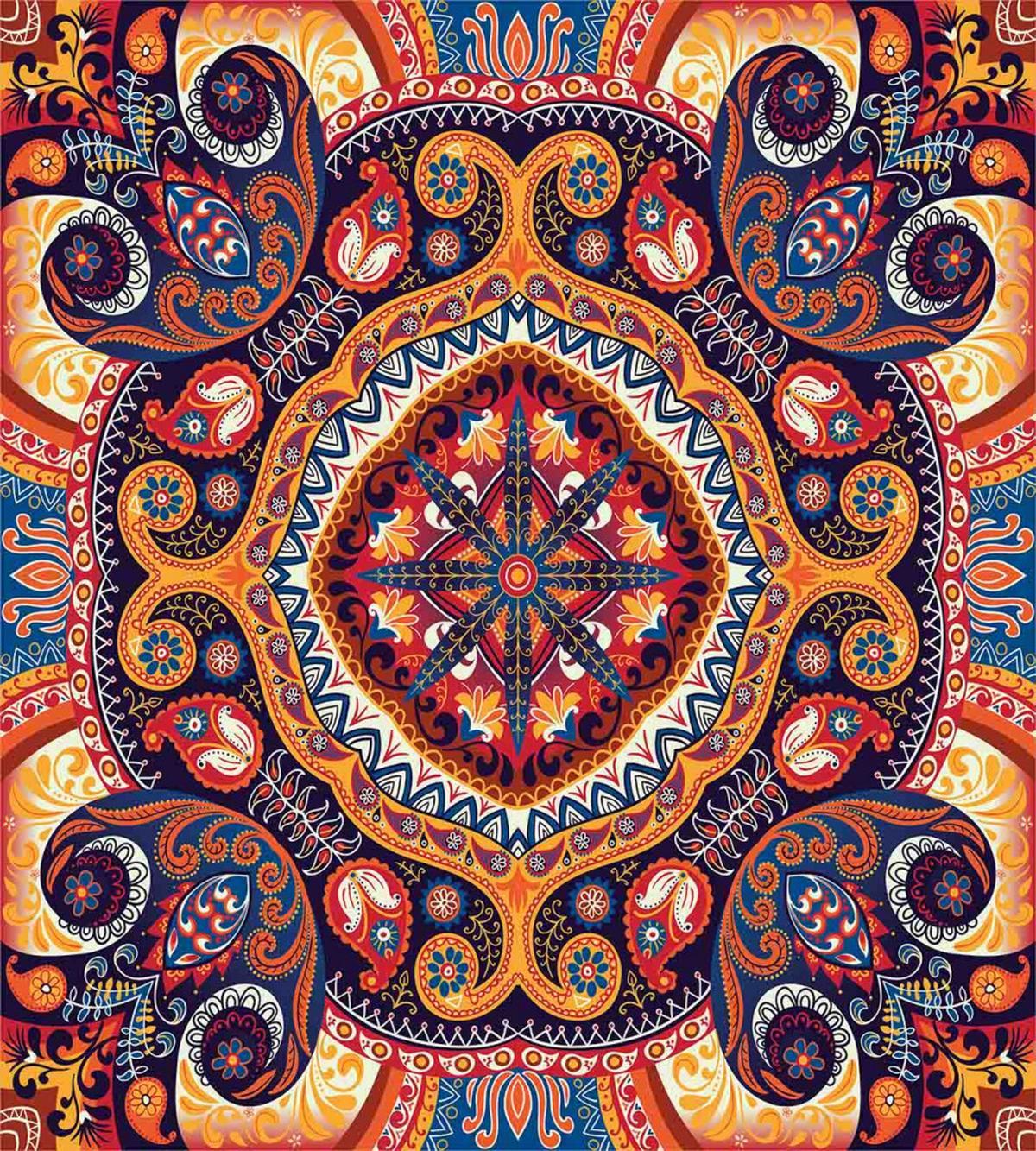 Flower Rug — Pattern