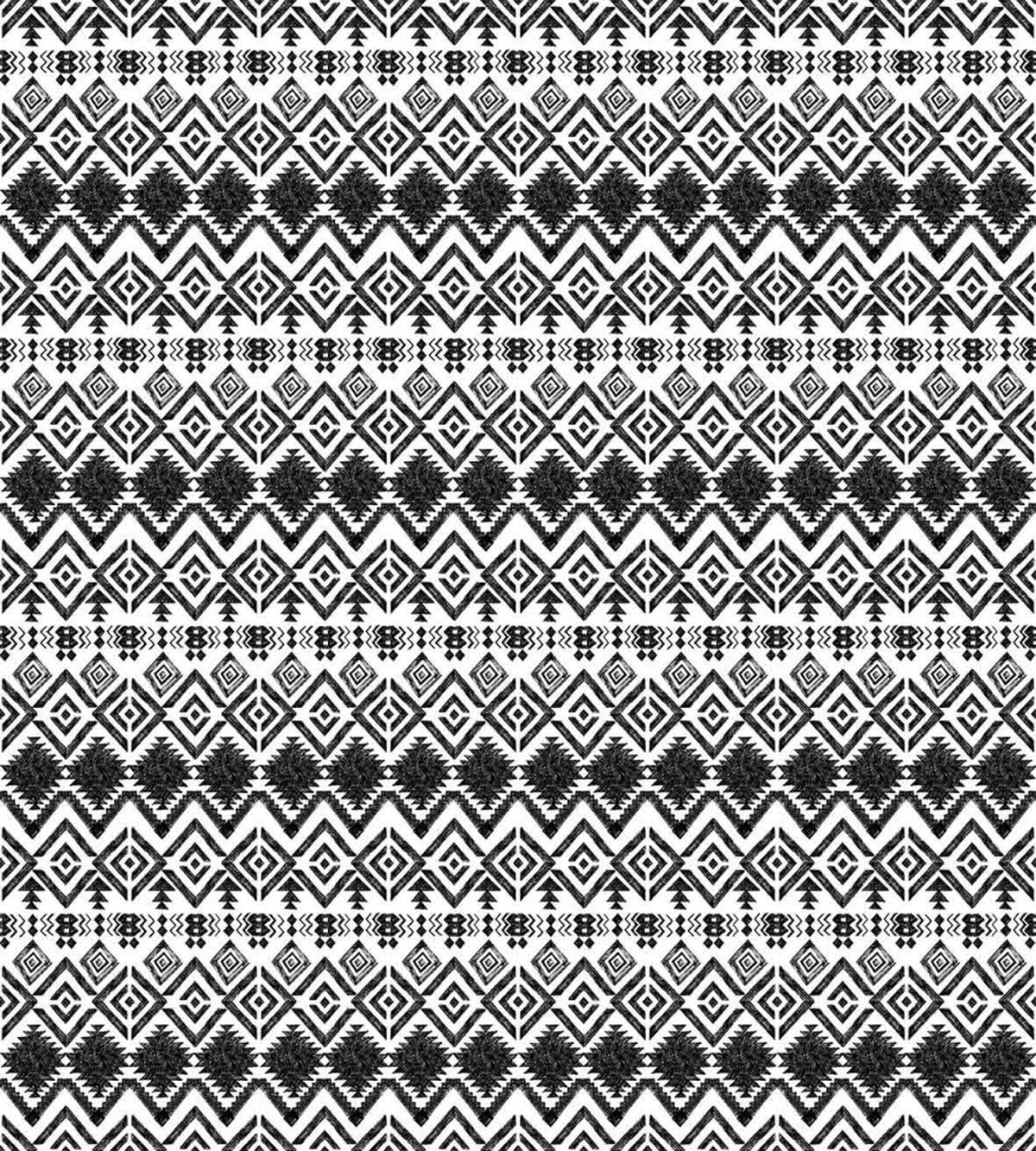 Modern Line Zig Zag — Pattern