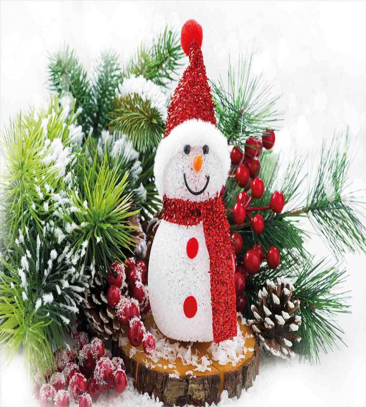 Funny Snowman — Pattern