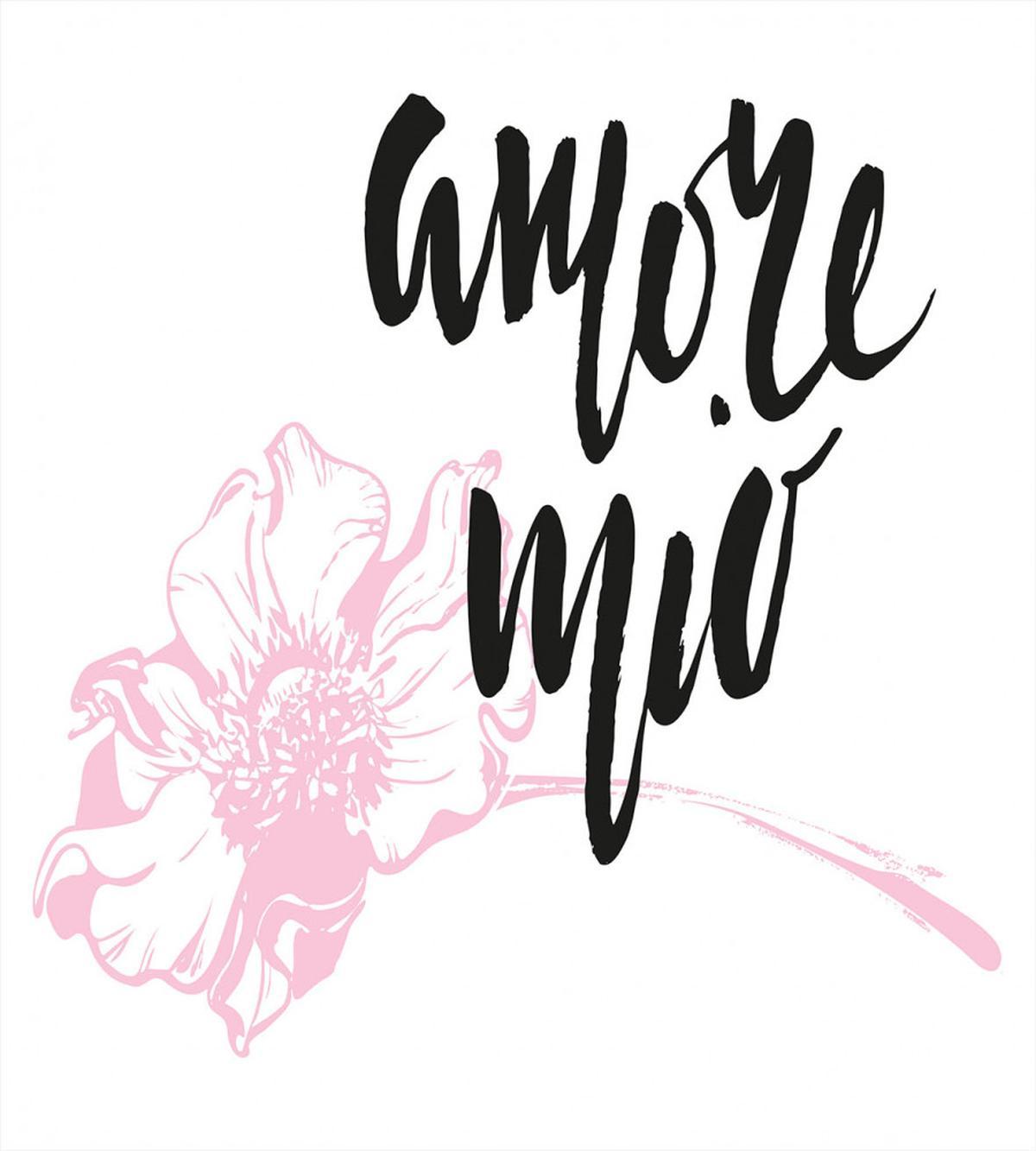 Amore Mio with Flower — Pattern