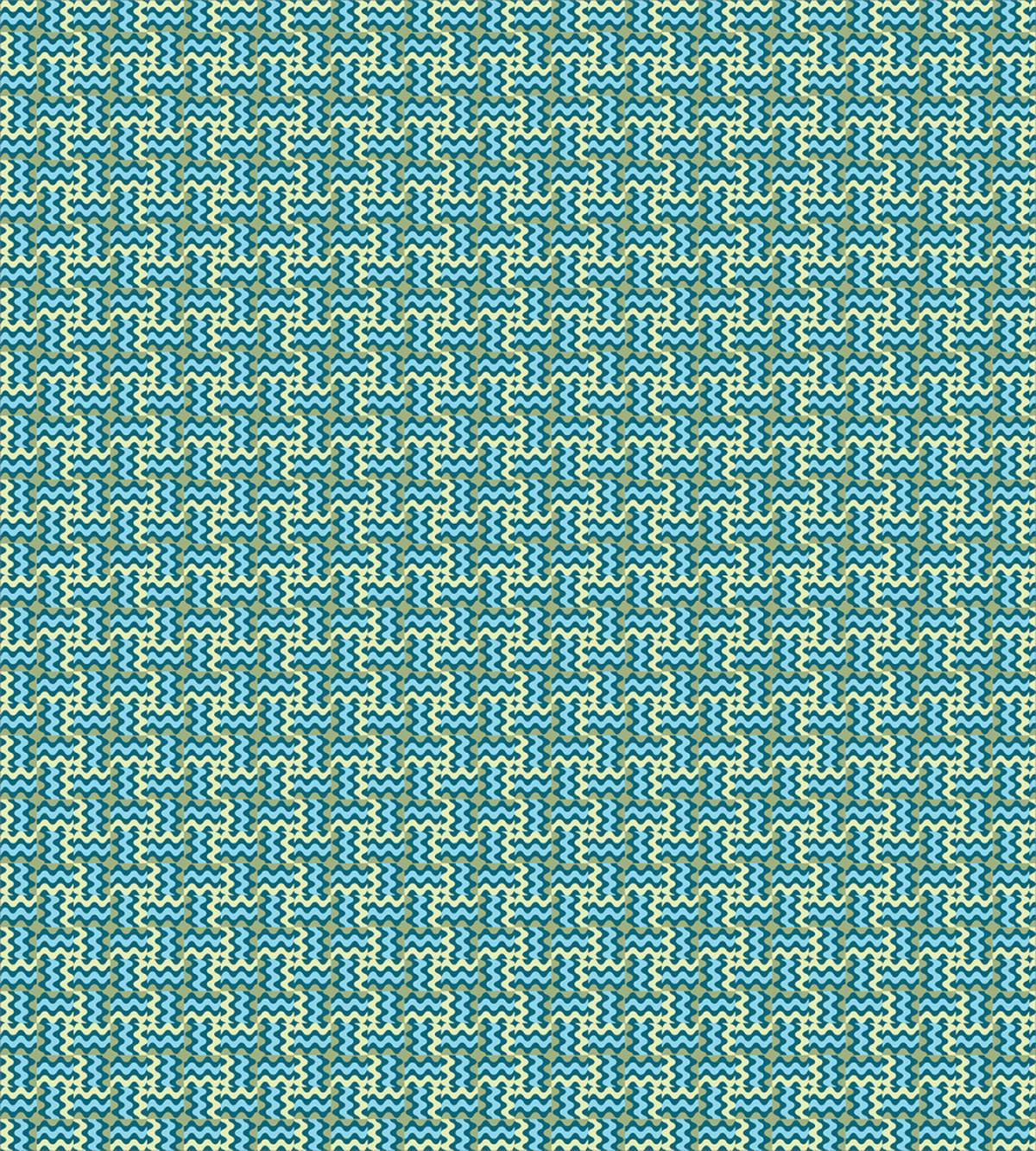 Vintage Wavy Lines — Pattern