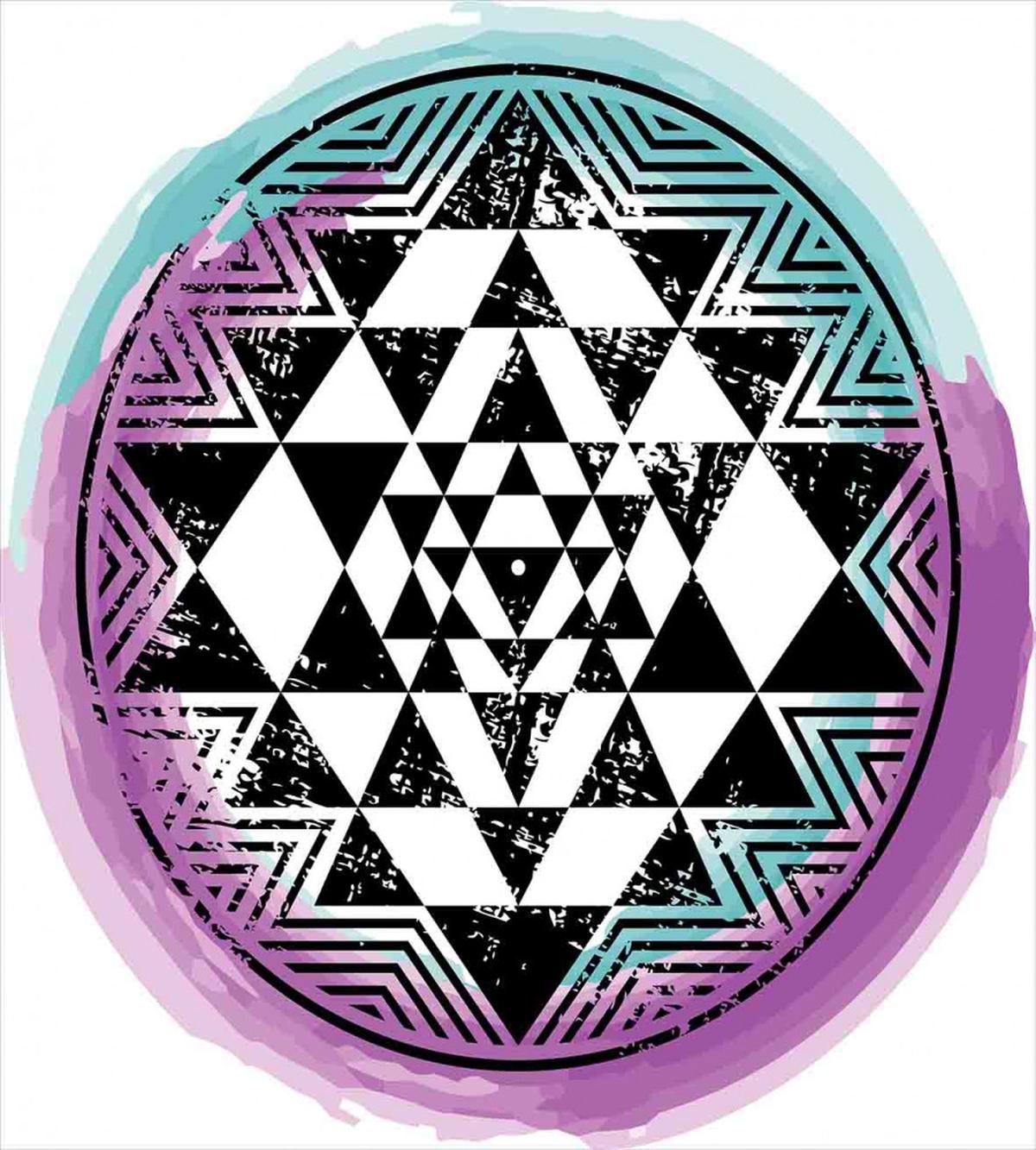 Triangle Watercolors — Pattern