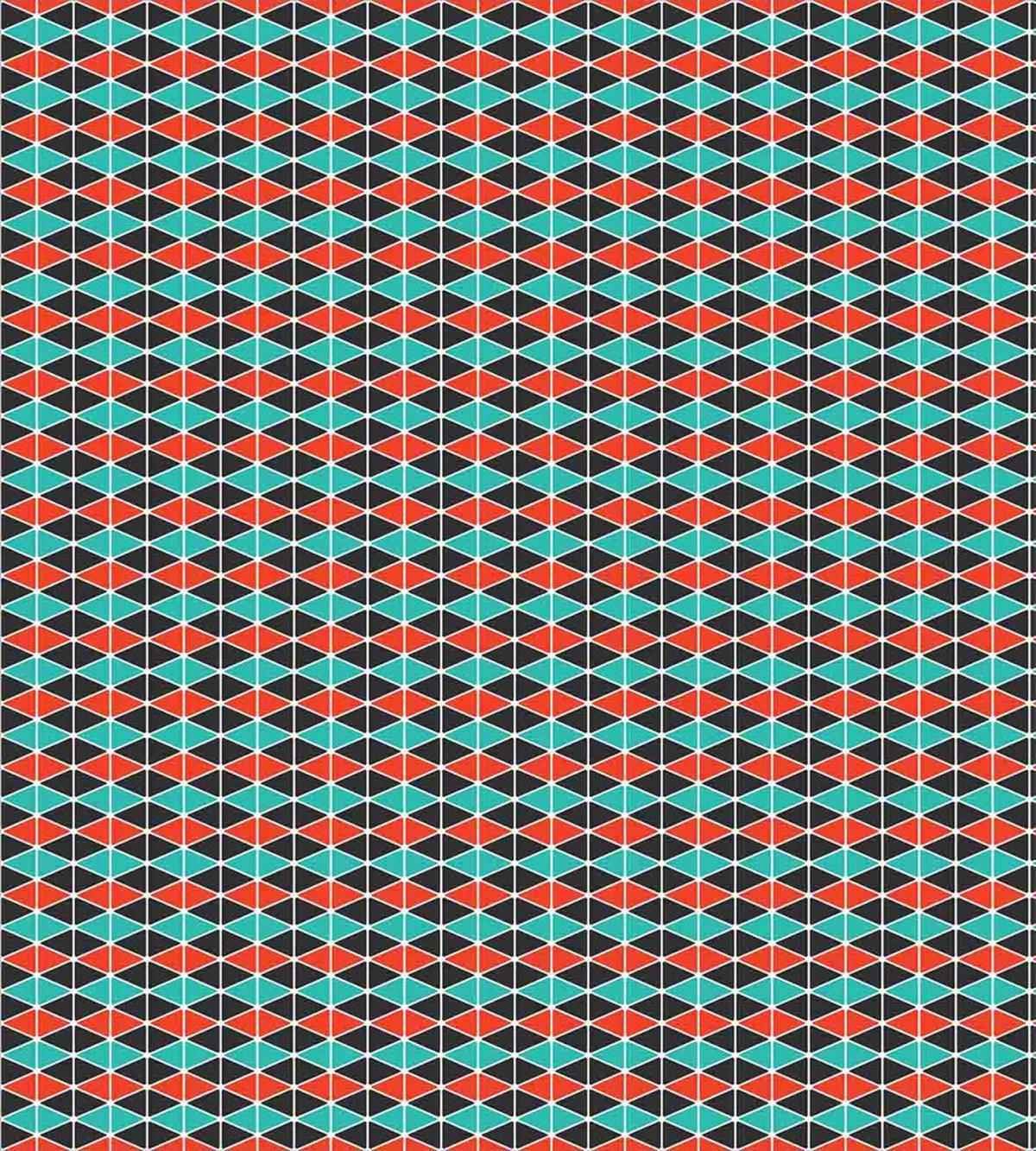 Triangles Hexagons — Pattern