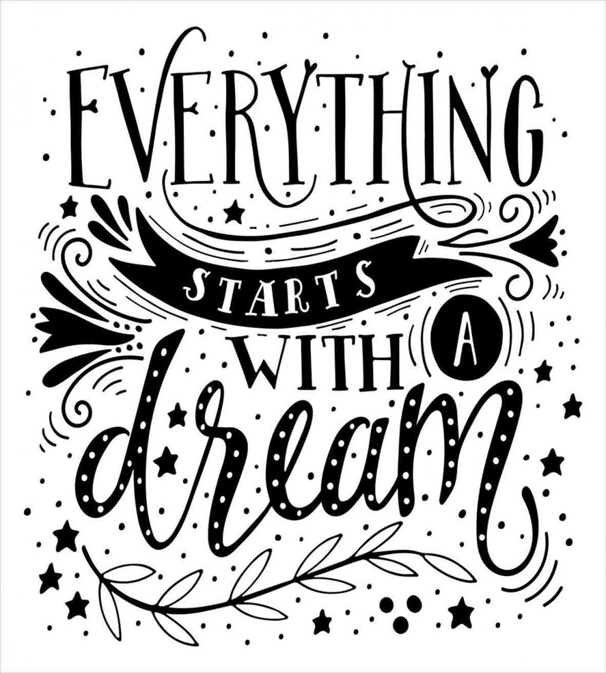 Dream Words — Pattern