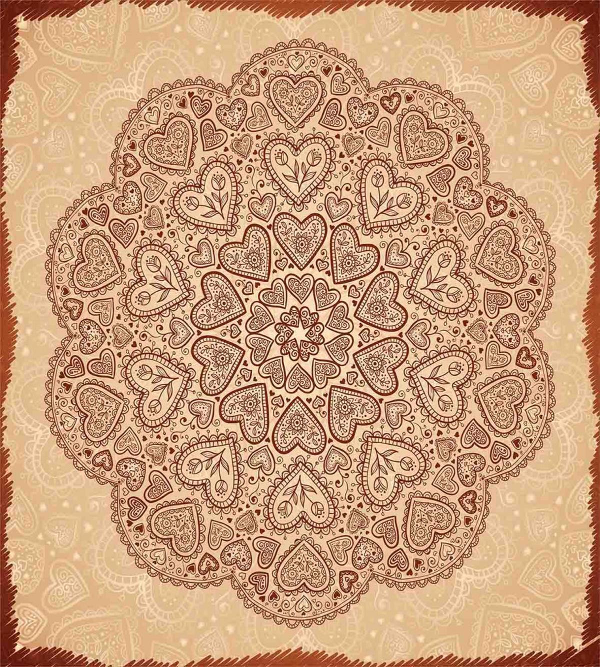 Circular Hearts — Pattern