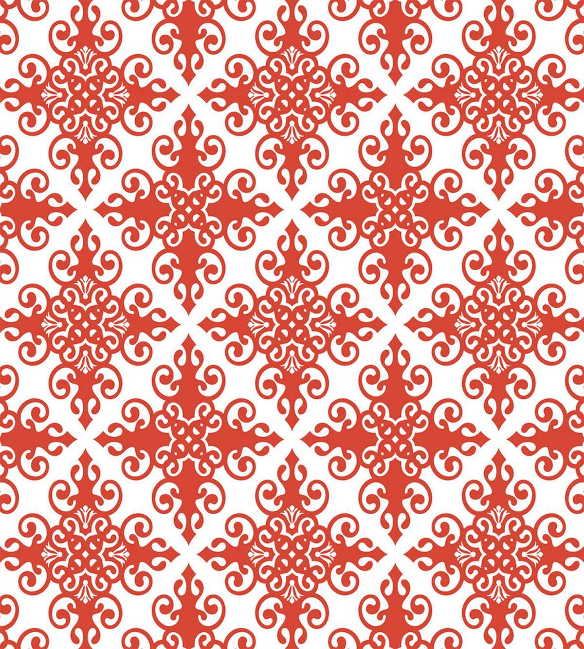 Western Scroll Ornament — Pattern