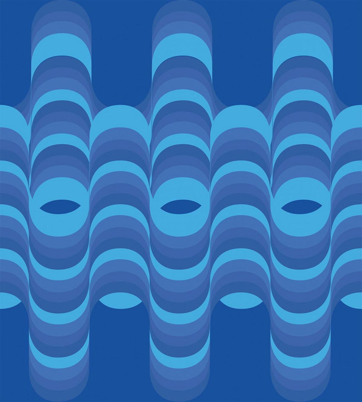 Wavy Graphic Pattern — Pattern