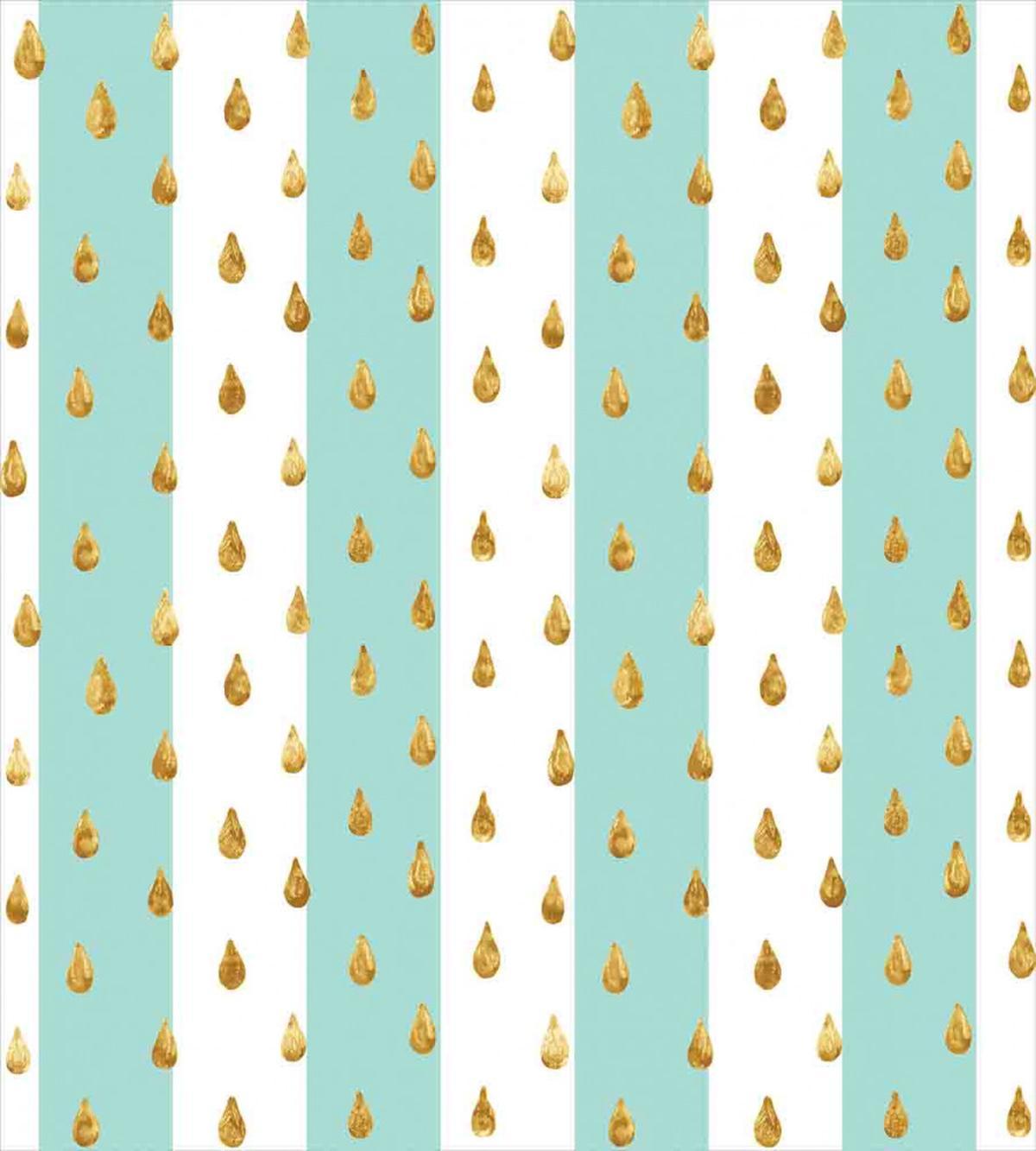 Drops on Bold Stripes — Pattern