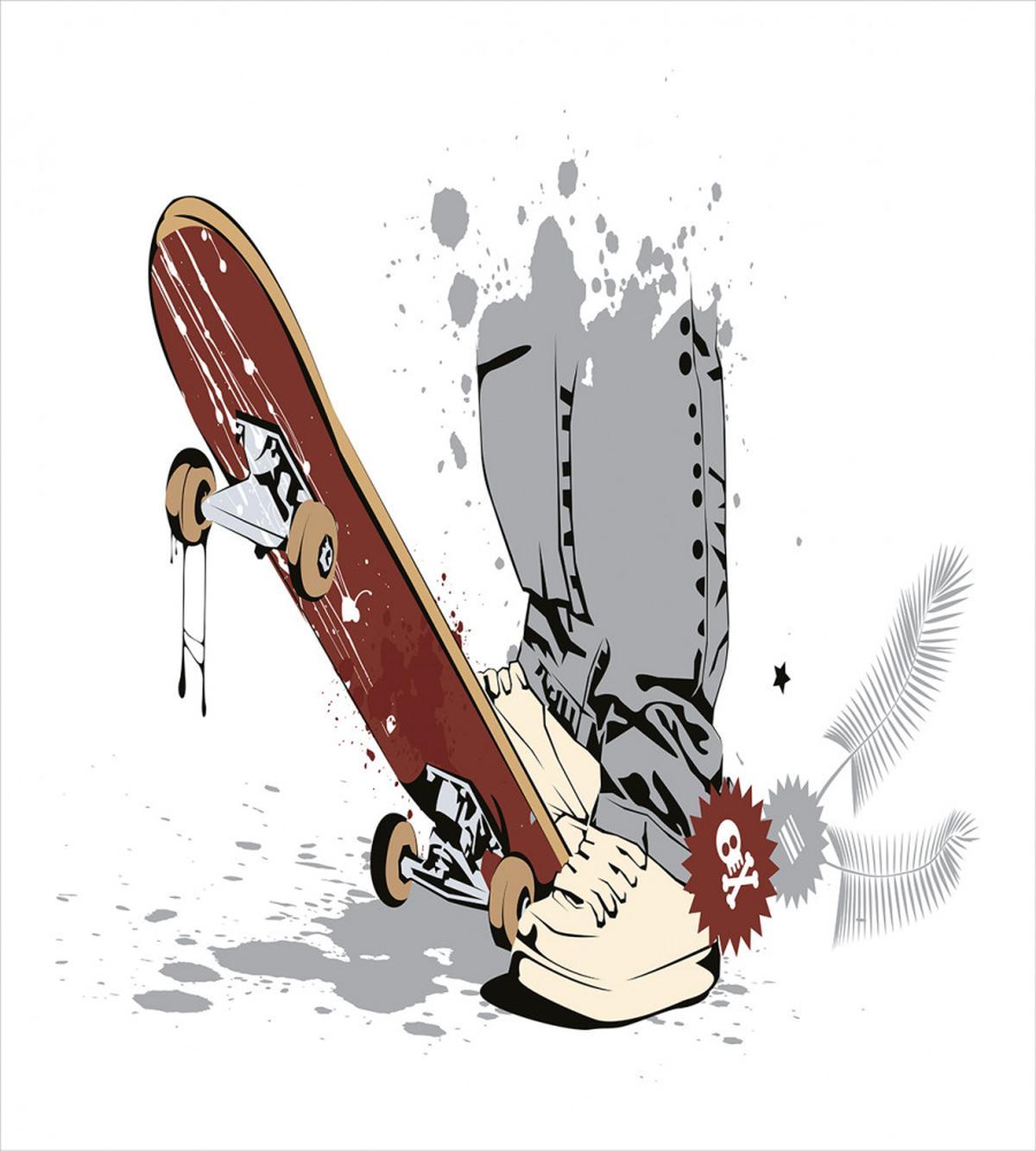 Skate and Sneakers — Pattern