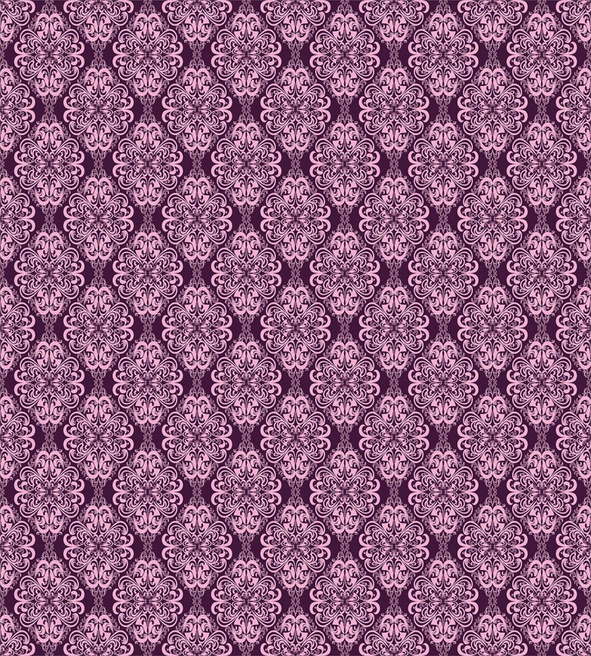 Damask Floral Swirls — Pattern