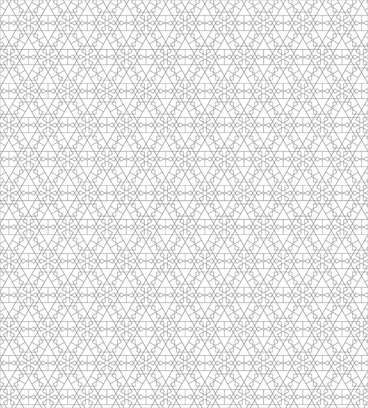 Abstract Concave Shapes — Pattern