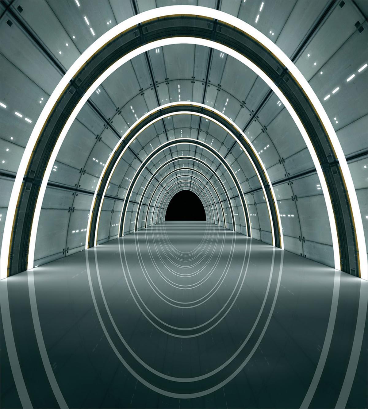 Futuristic Interior — Pattern